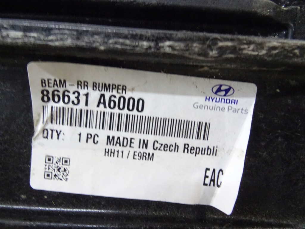 фото №6, Балка бампер задняя hyundai i30 12- 86631-a6000