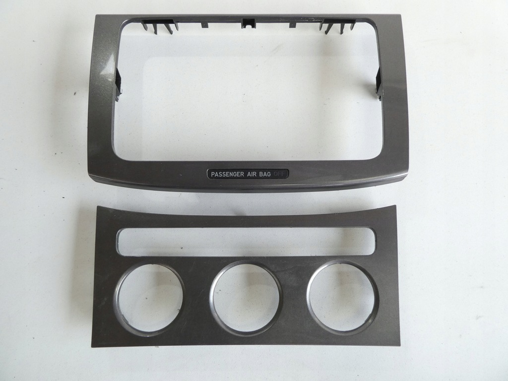 фото №1, Рамка заглушка радіо панель кондиціонера passat b6