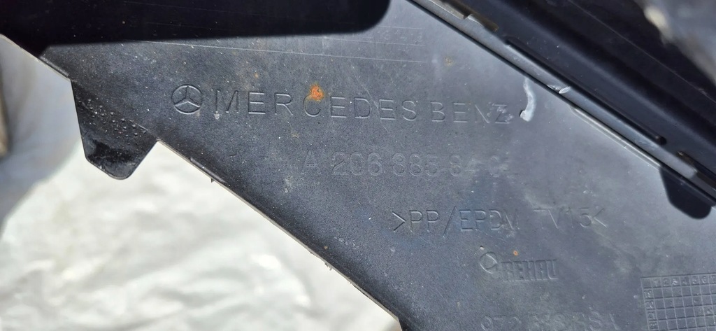 фото №13, Mercedes c-klasa w206 21-24 amg бампер перед org