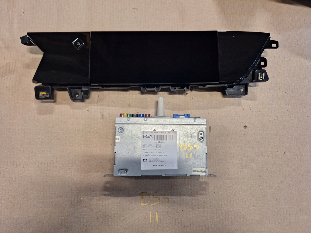 фото №1, Радио навигация дисплей экран citroen ds4 ii