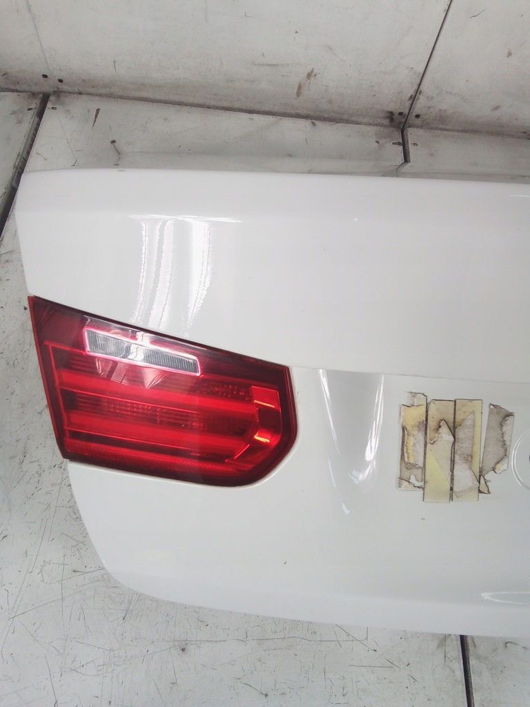 фото №5, K878 крышка багажника багажника bmw f30 alpinweiss 3