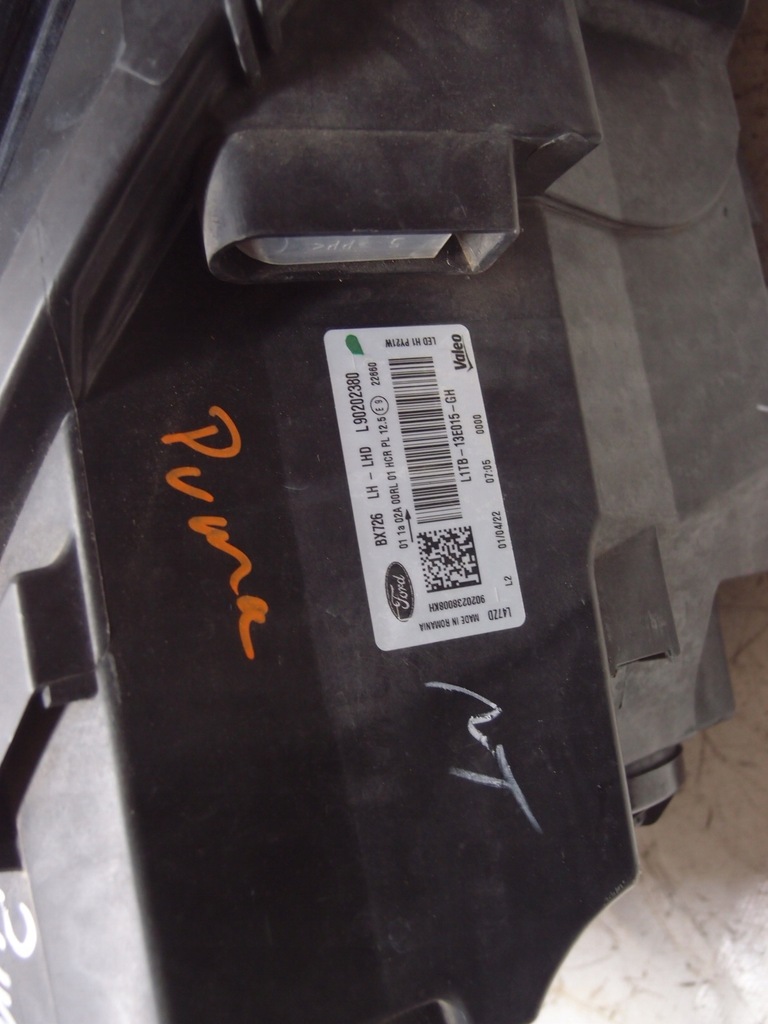 фото №11, Лампа лівий перед bardzo ładna демонтаж ford puma mk2 l1tb-13e015-gh