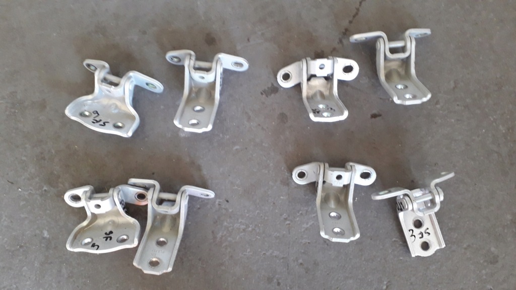 фото №1, Hyundai santa fe iii 2016- петлі петля двері задні задня ліва праве