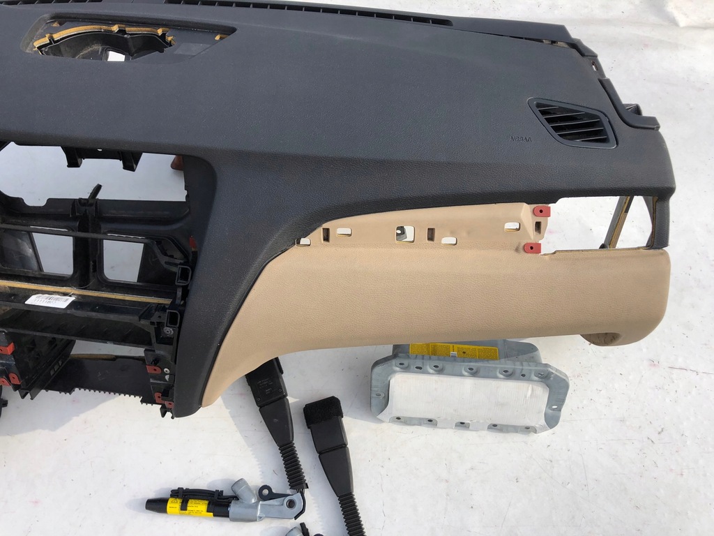 фото №7, Bmw x3 f25 beż hud панель приладів панель приладів консоль подушки безпеки