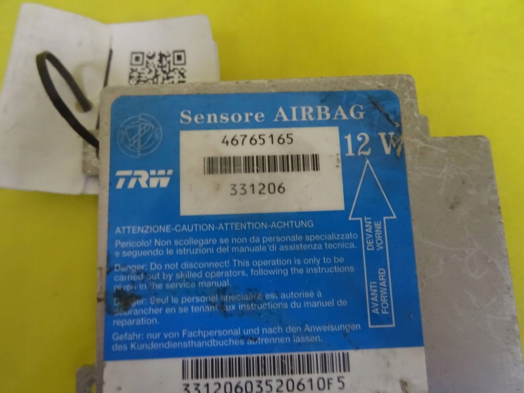фото №1, Модуль датчик подушка безопасности fiat palio 46765165 nr499