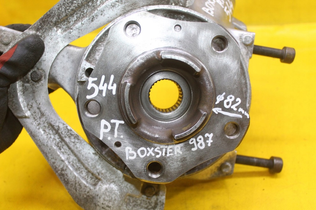 фото №10, Ступица поворотный кулак правый задняя porsche boxster 987 cayman 98733165806