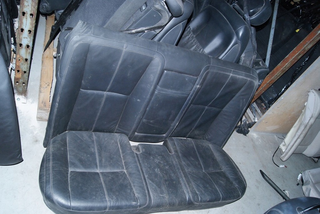 фото №8, Mercedes w221 сиденья сиденье заднее сиденье сиденья обивка кожа чёрные