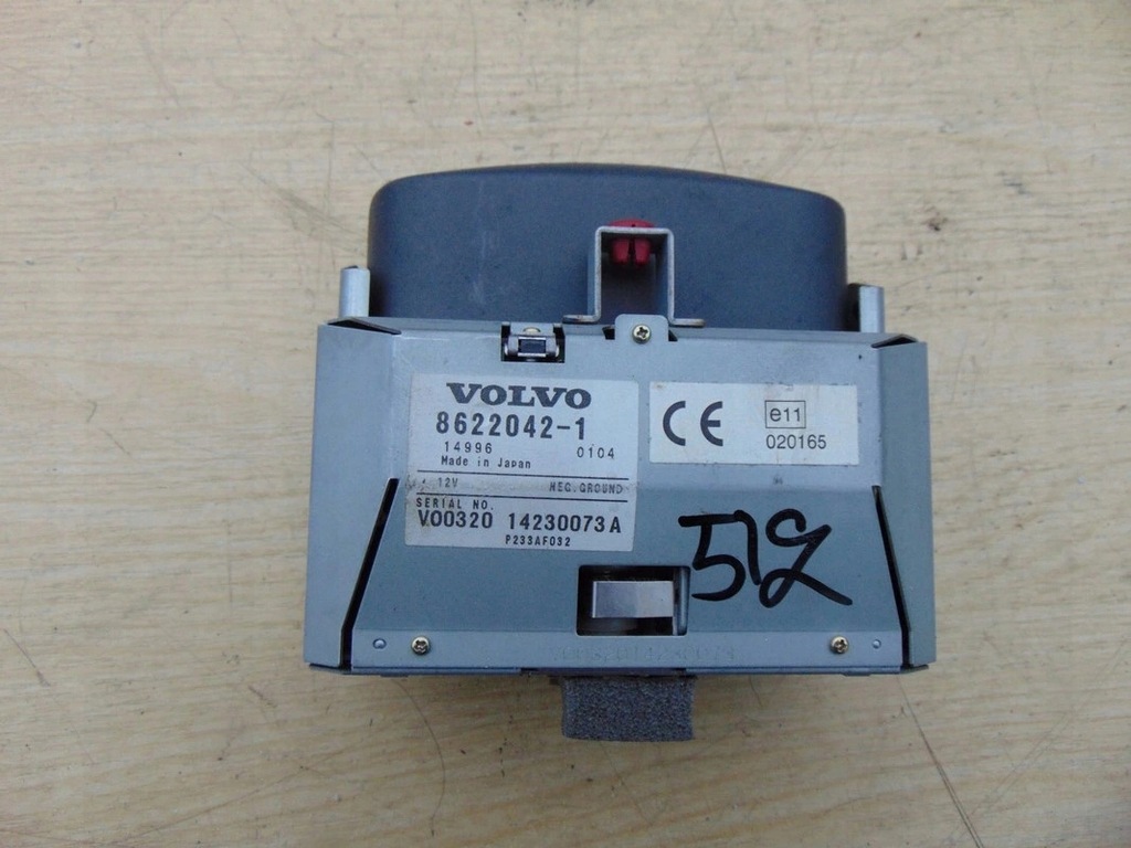 фото №1, Дисплей навигации volvo s80 2001 rok 8622042-1