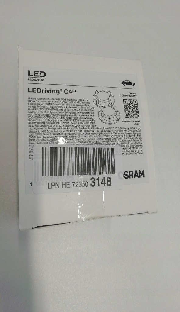 фото №4, Защита фара osram cap ledcap03 2 szt чёрный