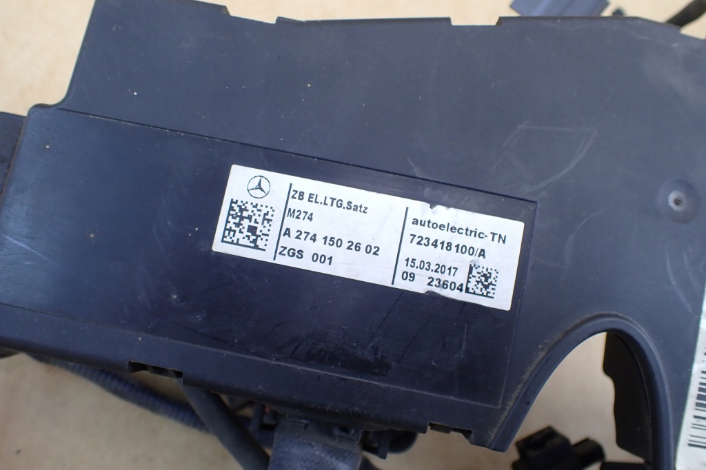 фото №12, Электропроводка жгут двигателя a2740104911 mercedes glc x253 2.0 cgi 274920