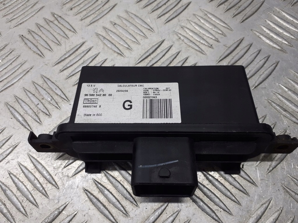 фото №1, Модуль блок управления света citroen c5 ii 9658054280