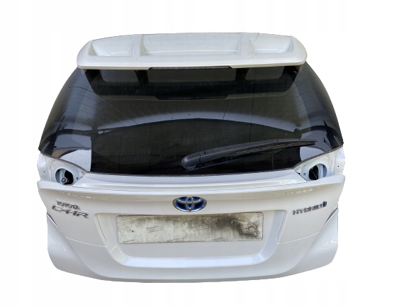 фото №1, Toyota c-hr chr комплектна кришка багажника багажника перламутр