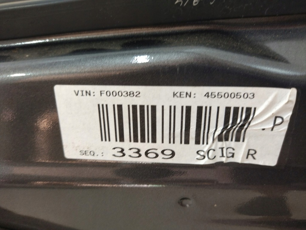 фото №13, Повний двері правий перед скло vw scirocco lr7h