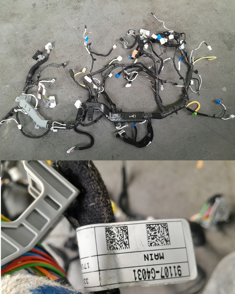 фото №13, Hyundai i30 iii 2017-22r джгут електропроводка панелі