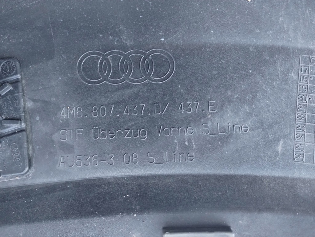 фото №16, Бампер перед передній audi q8 4m8 s line sq8 4m8807437