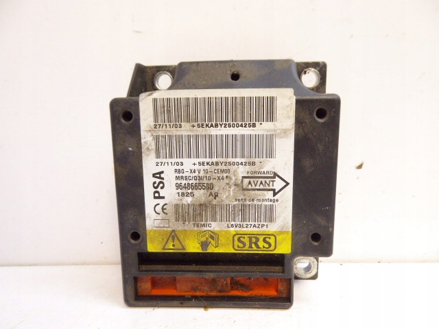 фото №1, Citroen c5 01-04 модуль датчик подушек подушка безопасности