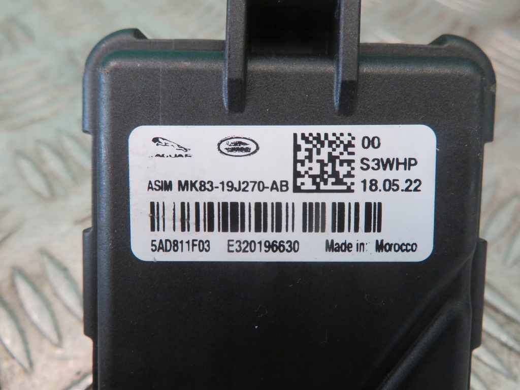 фото №3, Модуль контроля hałasu range rover land rover velar l560 3.0 22r