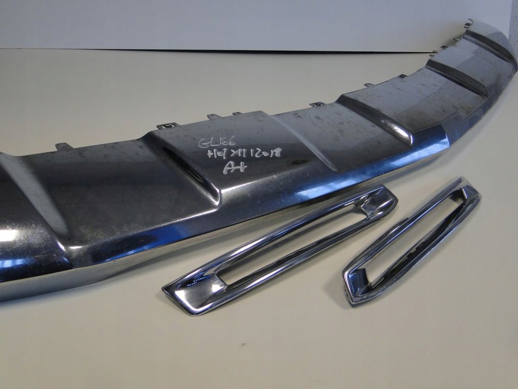 фото №1, Mercedes gls x166 166 лист хром бампер 63 amg