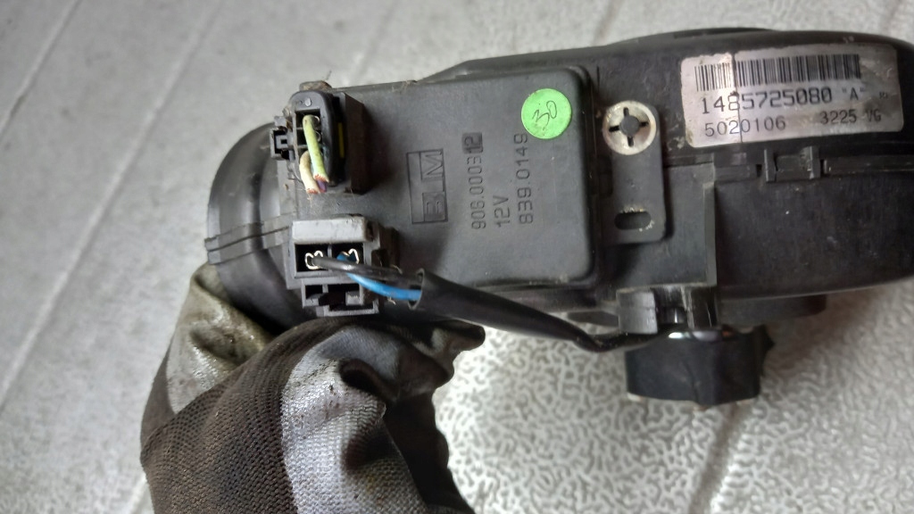 фото №5, Вентилятор отопителя левый fiat ulysse 2.2d 03r ii 1485725080