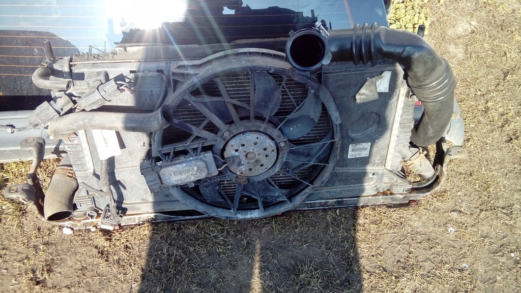 фото №2, Ford focus mk2 2.0tdci комплект радіатор вентилятор