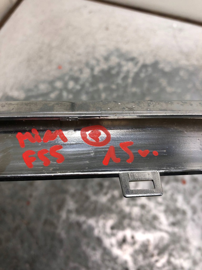 фото №9, Молдинг хром бампера перед mini f55 258918-10