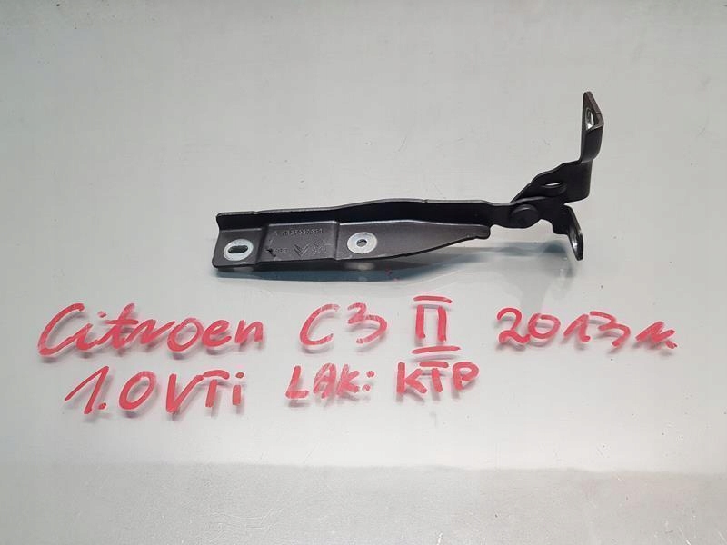 фото №1, Петля капот лівий citroen c3 ii 9683552580