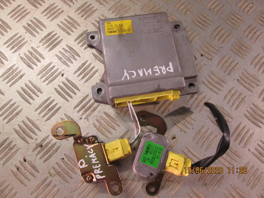 фото №1, Датчик модуль датчик подушка безпеки mazda premacy i 01-05