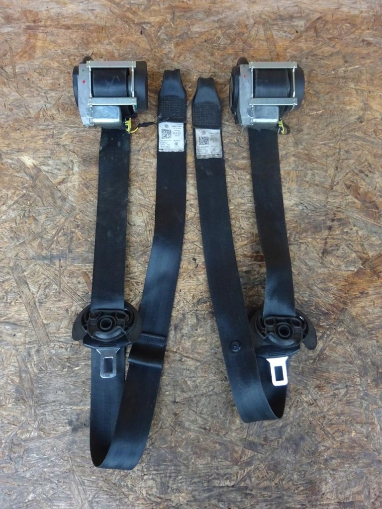 фото №1, Vw scirocco iii ремені натягувачі правий лівий перед передні комплект