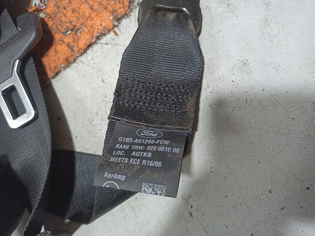 фото №4, Ford ka plus ремни безопасности перед левый правый