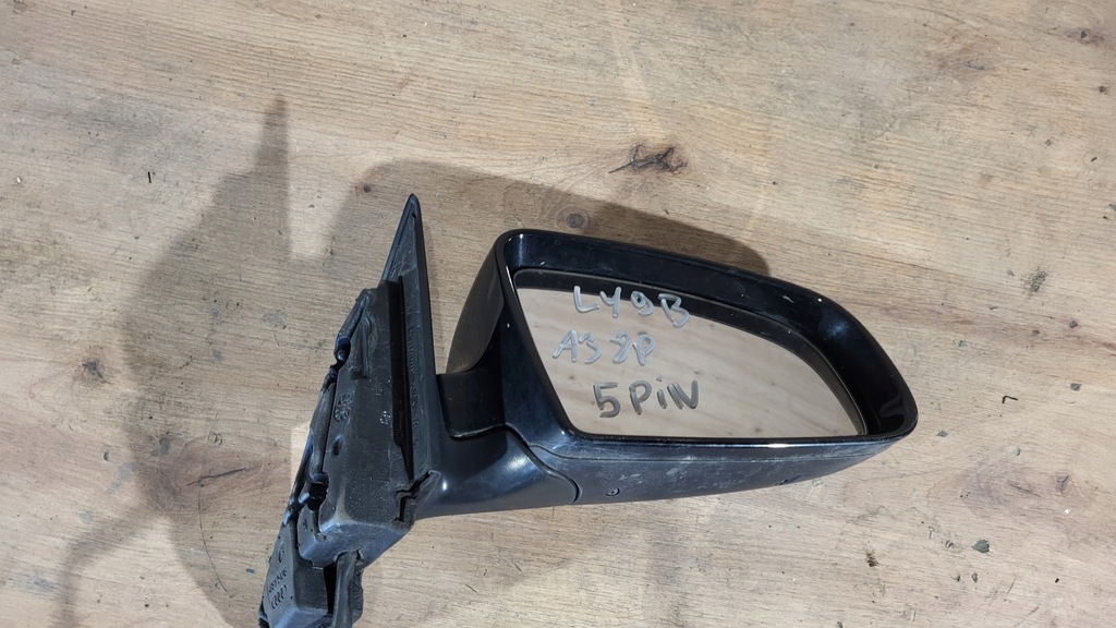 фото №10, Зеркало правое audi a3 8p 04-07 ly9b 5 pin