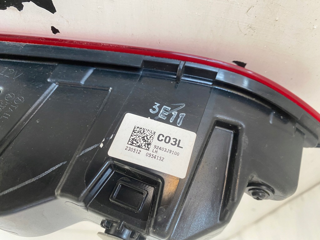 фото №10, Hyundai kona лампа лівий задня w кришка led 92403j9100