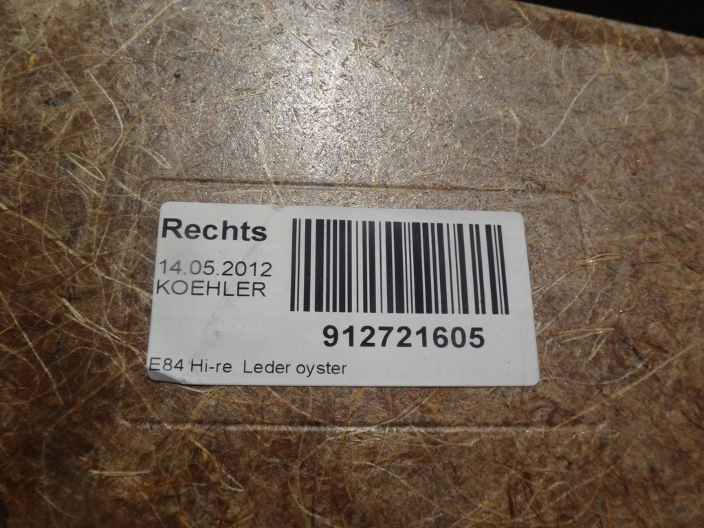 фото №5, Обшивка двері правий задня задній bmw x1 e84