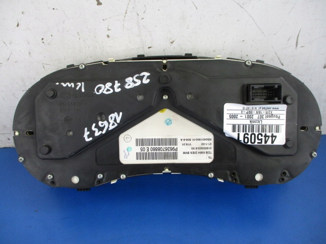 фото №4, Peugeot 307 дизель счетчик p9636708880e 258tys km