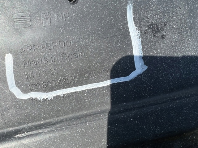 фото №6, Seat 1p0807421f leon бампер