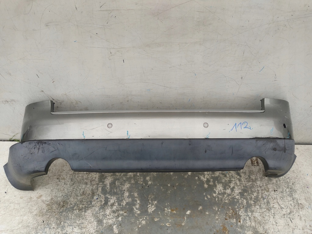 фото №1, Audi a4 b6 kombi бампер задня задній 2 вихлоп