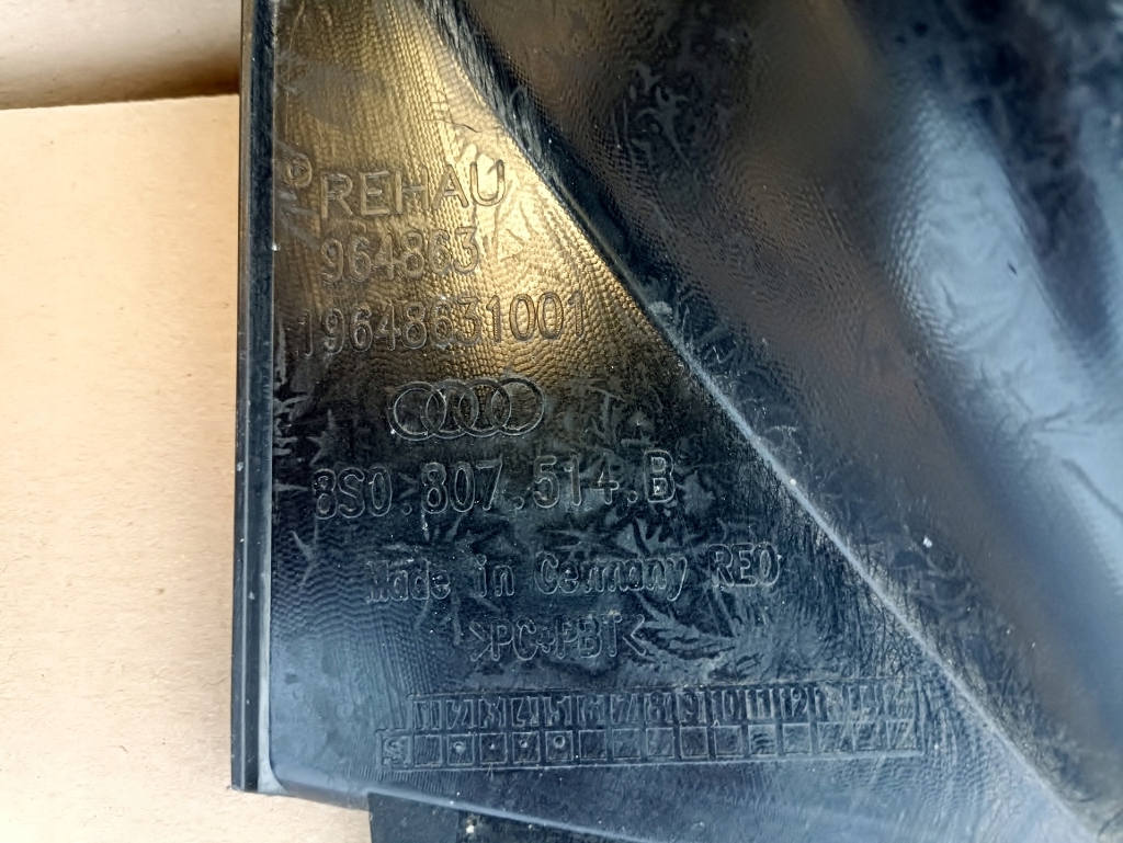 фото №9, Спойлер диффузор задняя audi tt tts 8s0807514b