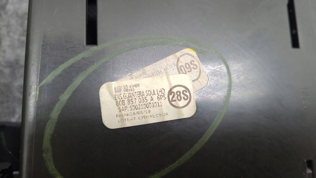 фото №8, Бардачок пасажир панелі перед подушка безпеки audi q5 sq5 80a