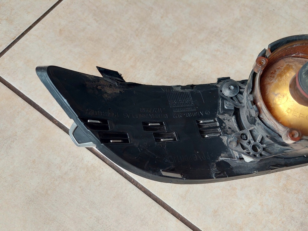 фото №8, Протитуманна фара - решітка - ліва - mercedes b klasa w245 - lift - 08-11