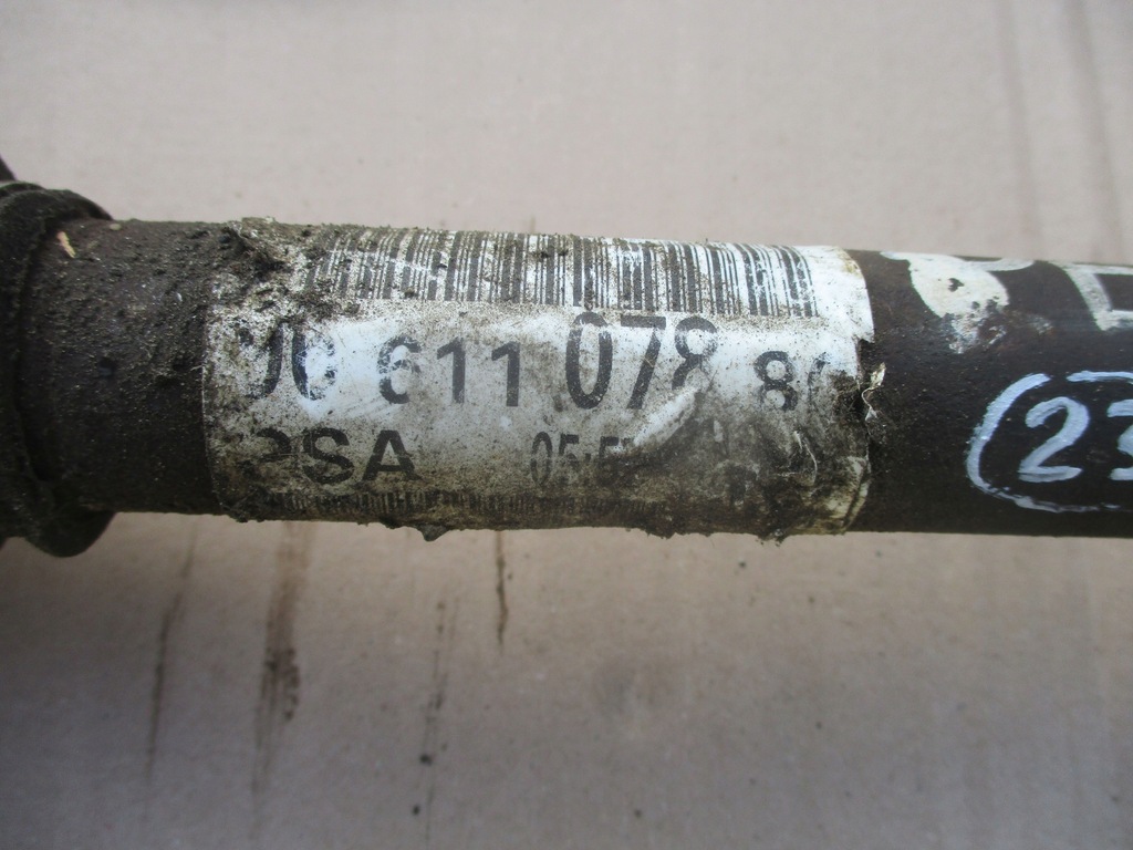 фото №5, Приводной вал правая 9661107880 peugeot 5008 2.0hdi