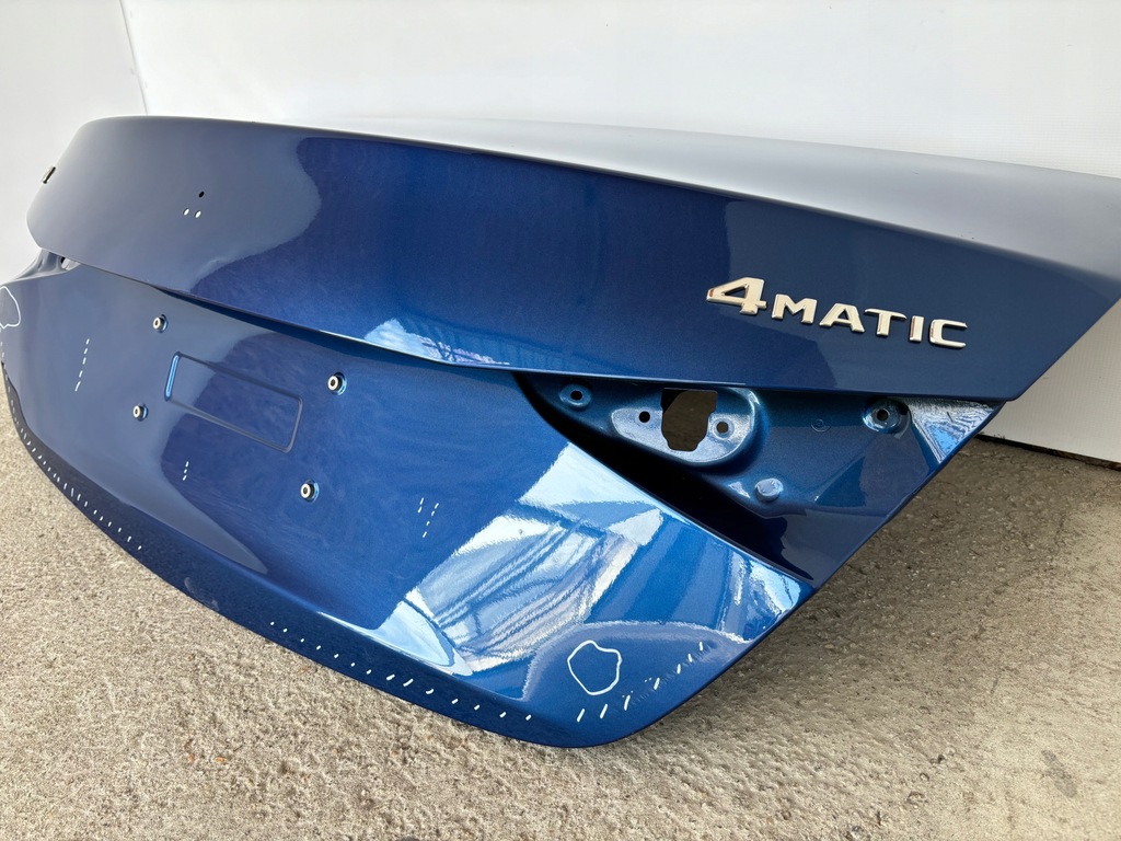 фото №8, Mercedes c-klasa w206 sedan крышка багажника багажника задняя