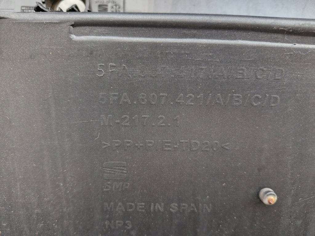 фото №14, Seat leon iv 4 hb бампер задняя задний 5fa807421 спойлер