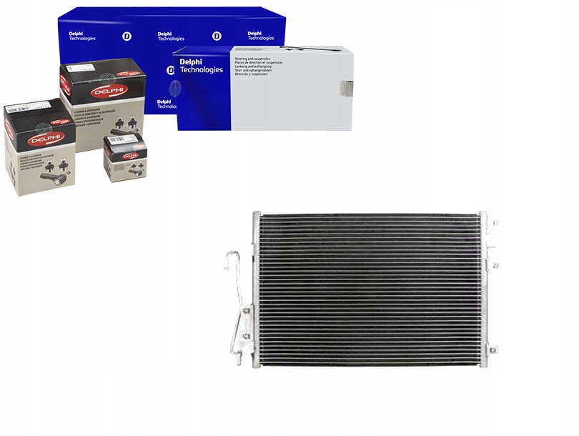 фото №1, Delphi конденсатор кондиціонера renault clio ii kang