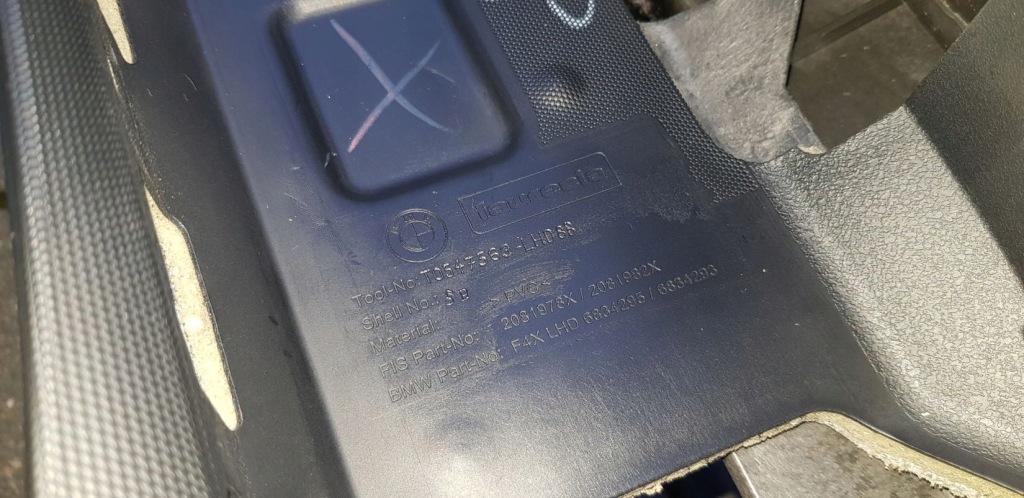 фото №12, Bmw f40 2 f44 приборная панель приборная панель navi hud czarna bez нити szwu динамика оригинал