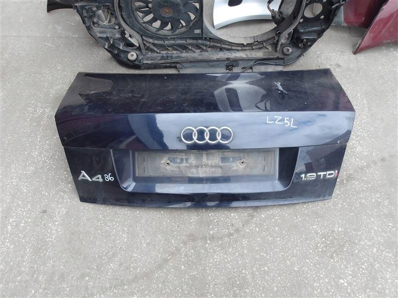 фото №2, Крышка багажника задняя audi a4 b6 sedan lz5l