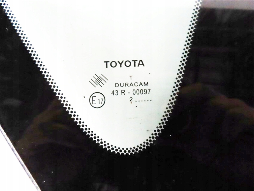 фото №2, Стекло задняя правая кузовная toyota verso 2009-2018 rok 2012r