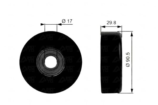 фото №5, Gates ролик натягувача chevrolet honda hummer