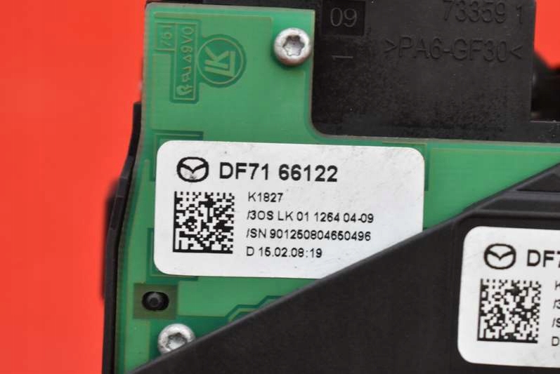 фото №8, Перемикач комбінований перемикач підрульовий df7166120b mazda 2 de 5d 07-10