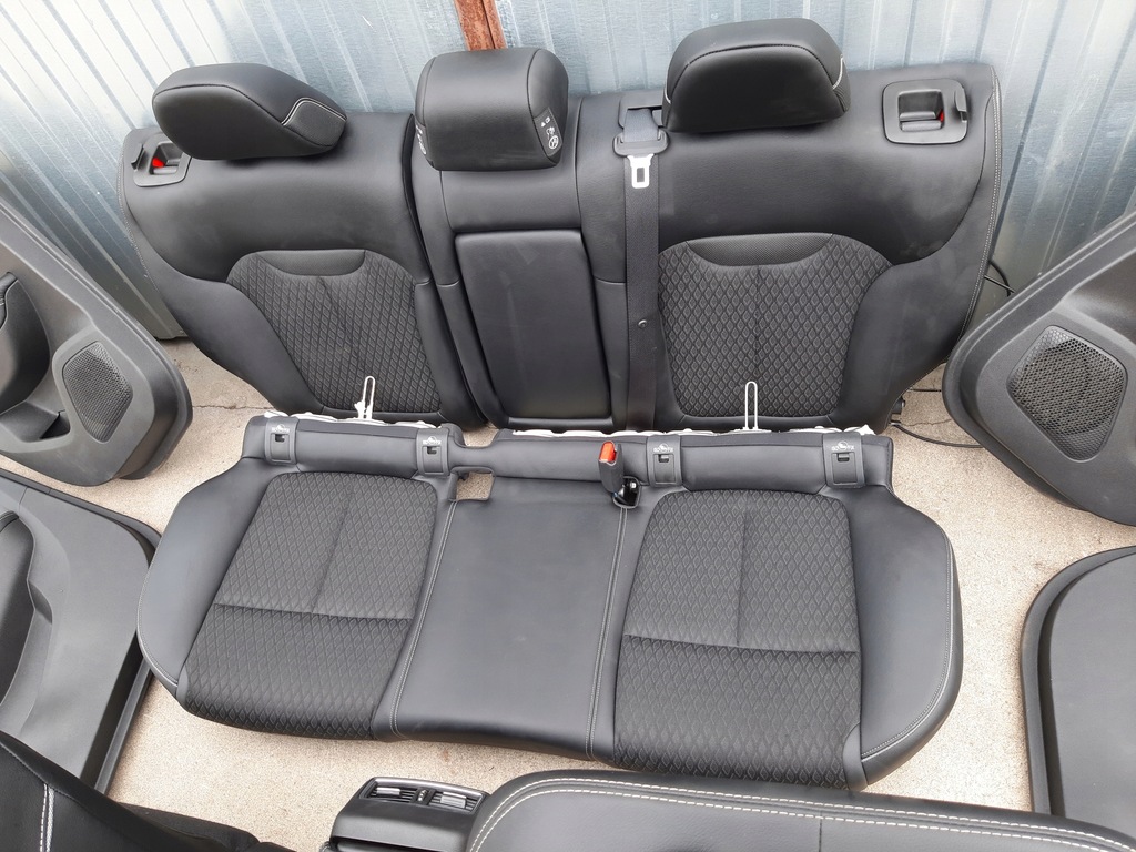 фото №8, Renault kadjar lift комплект сидінь сидіння напівшкіра підігрів перед задня bose