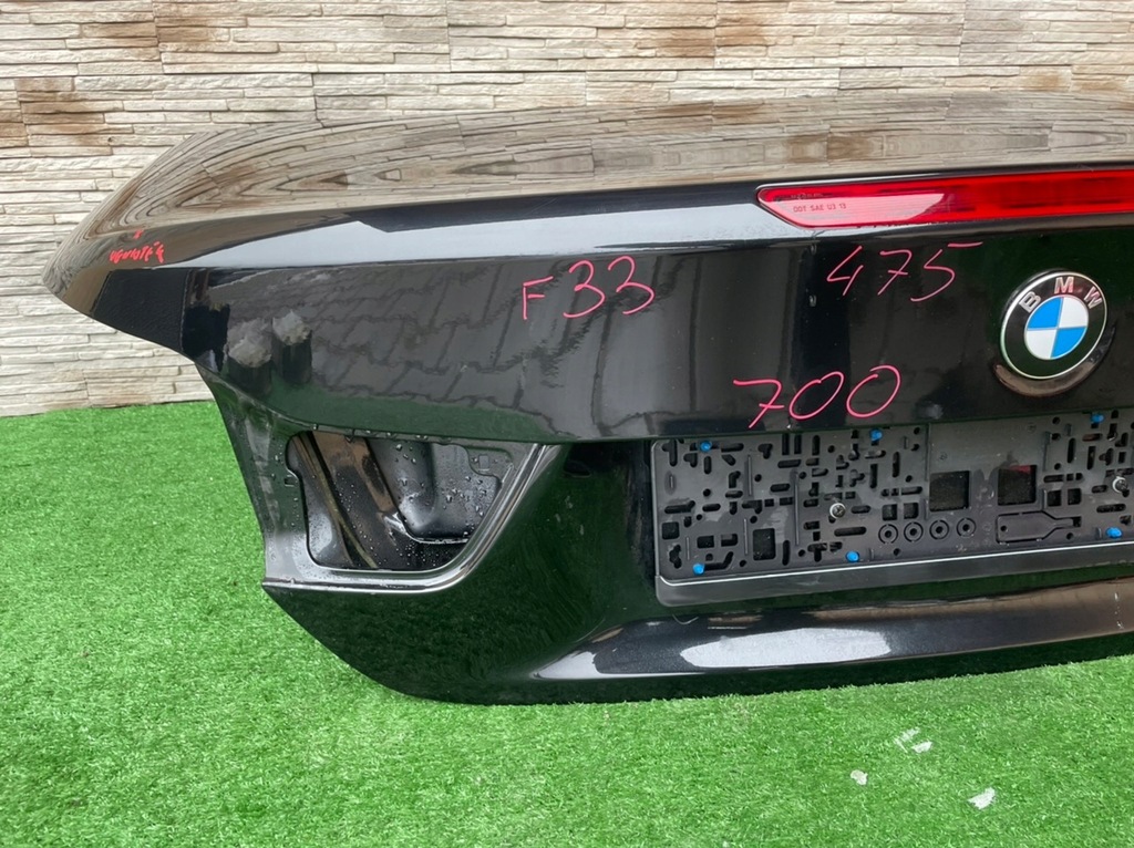 фото №8, Крышка багажника задняя bmw 4 f33 цвет 475