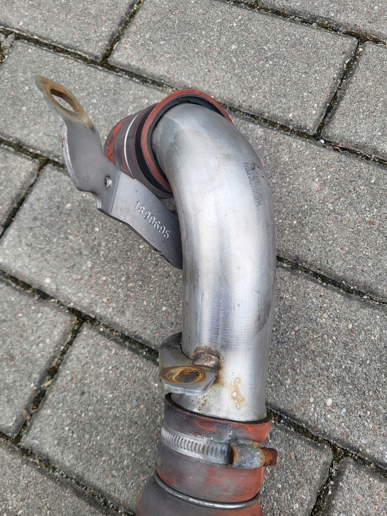 фото №1, Коліно труба радіатор splin egr scania r 1890695